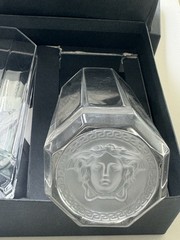 VERSACE MEDUSA LUMIERE HAZ LONG DRINK 8 OZ SET OF TWO ORIGINAL BOXES NEW
