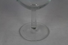 Set of 2 Wine Glasses Clear With Stem 5.5″ Tall Dinner Parties Dinner Friends