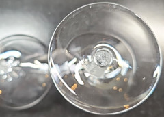 2 Lenox Madison Platinum Champagne Sherbert Glasses Set Crystal Twisted Stemware