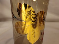 MCM Drinking Glasses Holly Set Of 6 Highball