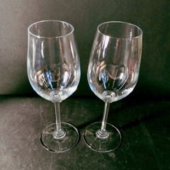 RIEDEL WINE RIESLING GLASSES, Lead Free Crystal, 8 3/4″, 10oz, AUSTRIA, 2PCS