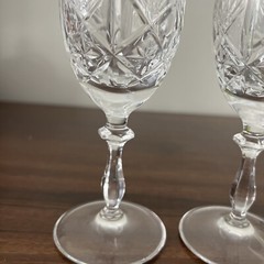 Schott Zwiesel Flamenco Champagne Crystal Glasses Set of 2 great condition