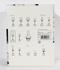 Set of 4 Schott Zwiesel Crystal Wine Glasses 8.5″ Tall 13.6 oz NEW