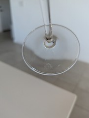 RONA Slovakia Crystal Wine Glass Cylindrical Barrel Bowl