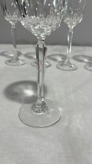 Mikasa Crystal Interlude Park Avenue 8″ Wine Glasses Goblets Set Of 5