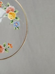 Myers Neffe / Lobmeyr Bohemian Enameled Watteau Scene & Gold Wine Glass B
