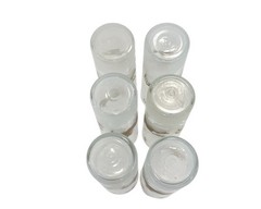 Set of 6 Libbey Cavalcade Vintage Unicorn Horse Frosted High Ball Glasses Vtg