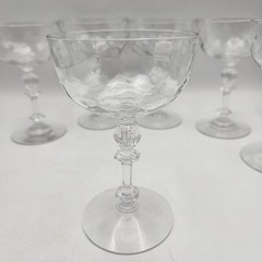 Fostoria 6008 Dimple Optic Stemware ~ Cocktail stem