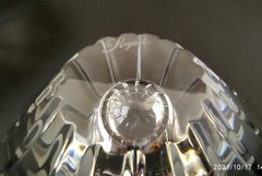 Miller Rogaska Crystal candlestick. 2 pcs .