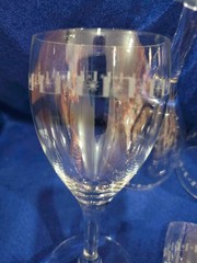 Seneca Geo & Star Crystal Goblets, Cordials, Martini/Champagne or Wine Glasses