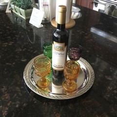 VTG Moon & Stars 4 1/2″ Multicolor Trio Stemware by Smith Glass +1 Unique