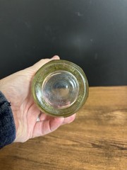 Vintage Indiana Glass Recollection Green Madrid Etched Glass Depression