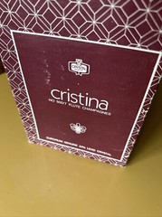 crystal d’ adriana 24% Lead Crystal Flutes Cristina Set If 6 In Box