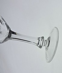 VINTAGE CUT GLASS OR CRYSTAL PORT/WINE GOBLET SET 11 FLARE CRISS CROSS ETCHED