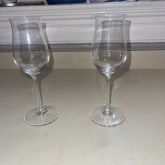 Vintage Tulip Balloon Wine Glasses Set of 2 by Riedel Crystal