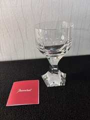Baccarat Mercure White Wine Glasses Crystal H 14.5 Cm