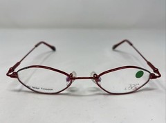 Top Look Germany MOD.5094 Col.2 40-18-130 Red Full Rim Eyeglasses Frame NF44