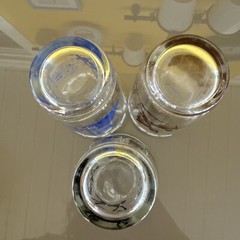 Set of 3 Swanky Swig Juice Glasses Animals Toys Kraft Cheese Multiple Colors