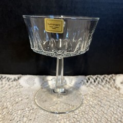 Cristal D Arques Duran-Luminarc Regency-4 1/2” Champagne/ Sherbert Glasses-4