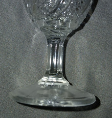 McKee Rainbow Pattern Wine glasses / Set of 6 / 1894 ish / 4″ tall