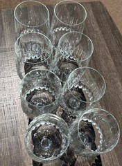 Schott Zwiesel Tango Crystal Iced Tea Goblets Glasses Set of 8 Retired Etched