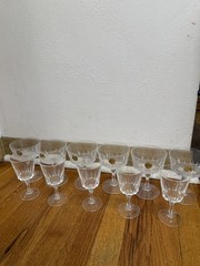 Vintage Cristal d’Arques France Genuine Lead Crystal Stemware Set