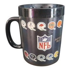 Vintage 1972 NFL FOOTBALL Thermo-Serv 26 Team Helmet COFFEE Cup Mug with Handle