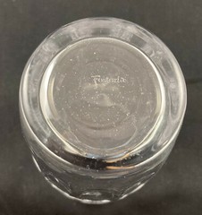 Vintage MCM Fostoria Mesa Clear Flat Iced Tea Glasses 5.5in Set of 3