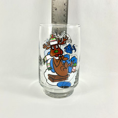 Rare Vintage 7UP Canada Reindeer Tumblers Glasses Set/4 Dominion Glass