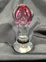 Vintage Hand Blown Glass Bud Vase By Will Carlton