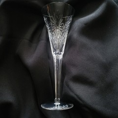 Waterford Millennium Series «Health» Champagne Flute Signed By J. Buckley