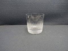 Royal Brierley Vertical Cut Design Double Old Fashion 3 1/2″ x 3 3/8″T