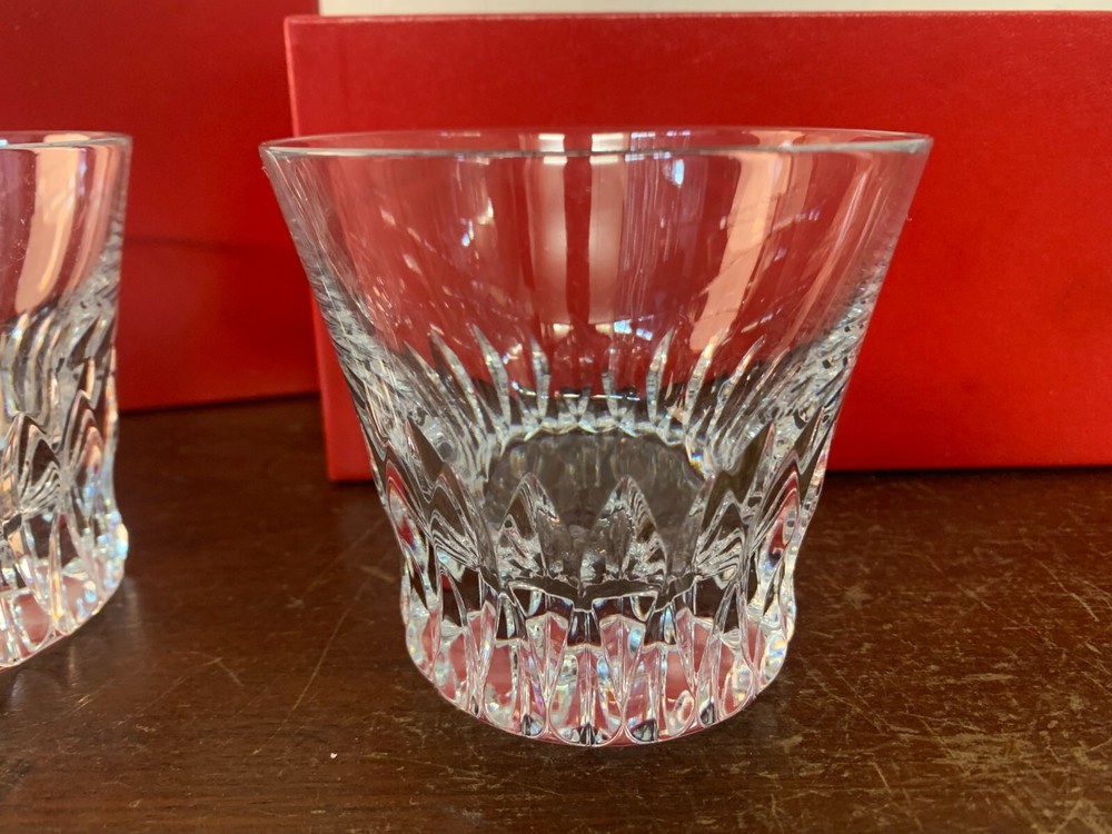 27 Whisky Glasses Model Rosa N°3 In Baccarat Crystal (Price For One Glass)