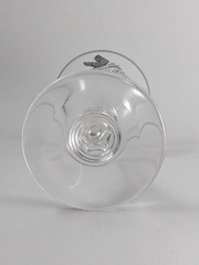 2 Vintage Canada Goose Wine Cordial Glasses Federal Glass Company 4oz Barware