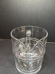 Vintage Iittala Finland Pisaranrengas Ripple Pitcher by Timo Sarpaneva