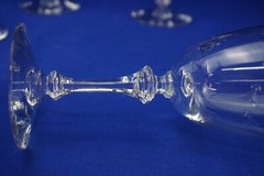 Tiffin Dolores Stem #17453 (5) Water Goblets, 7 3/8″
