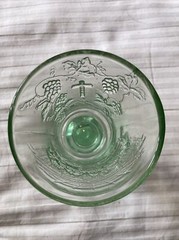Tiara Glass The Last Supper Cross Goblet Or Communion Chalice – Green