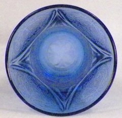 Royal Lace Tumbler Blue Depression Glass 5 oz. Hazel Atlas Vintage Nice #1