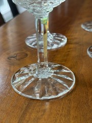 Saint St Louis Crystal France TARN, Clear Champagne or Tall Sherbet, 5″ Tall