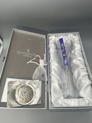 Waterford Crystal Limited Edition Snowflake Wishes Courage Flute 5th Edition NIB