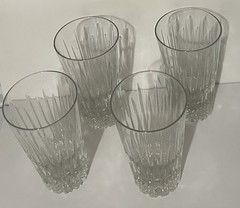 Vintage Highball Crystal Glasses