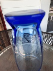 Vintage MCM Anchor Hocking BERKELEY Cobalt Blue Ice Tea Glasses, Set of 3
