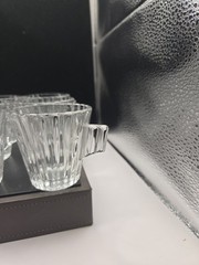 Ridgeleigh Punch Cups Heisey Glass 1934 USA Set Of 12, 2.5″ H&W