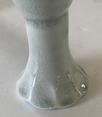Studio Art ~ Wine Spirts Goblets ~ Porcelain Ceramic ~ Set of 3 ~ Signed ~ OOAK