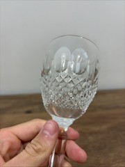 Waterford Crystal Colleen Tall Stem 6.5” Claret Wine Glass – Set of 2 Excellent