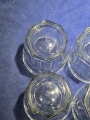 Vintage Anchor Hocking New Orleans 10oz Paneled Rocks Glasses (Set of 5)
