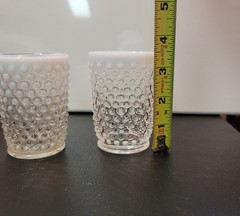Fenton Hobnail French Opalescent 3 ½” 5 oz Juice Glass/Tumbler(s)