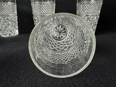 Vintage Anchor Hocking Wexford Glass Tumblers 5.5″ Tall 11 oz #4512 Box of 12