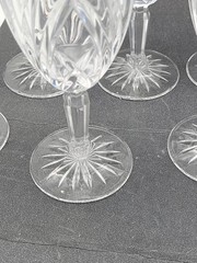 Marquis by WATERFORD Brookside Iced Beverage Glasses Crystal Water Tea Set Of 6