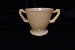 ANCHOR HOCKING RAINBOW 22 PIECES INCLUDING 4 RARE CEREAL YELLOW PEACH BLUE GREEN